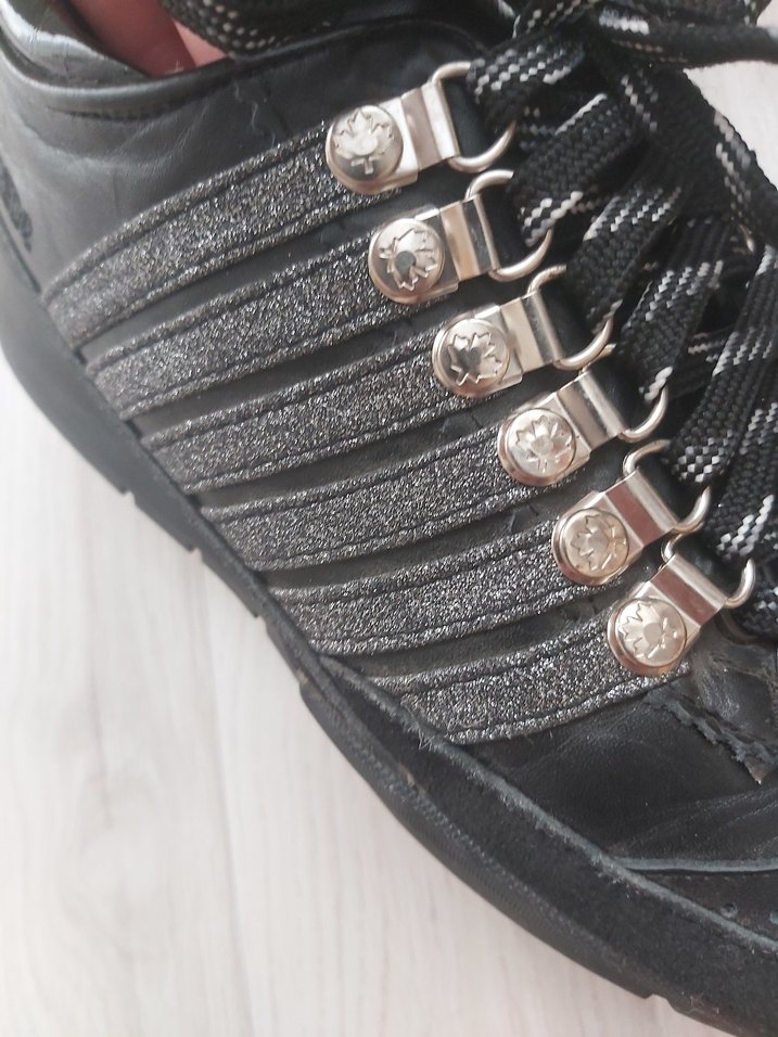 DSQUARE92 Siyah Kadın Spor Ayakkabı - Görsel 2