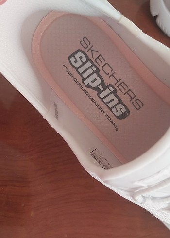 Skechers Beyaz Kadın Spor Ayakkabı Wedge Topuklu - Görsel 5