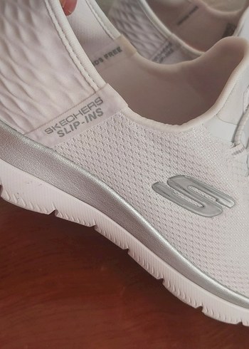 Skechers Beyaz Kadın Spor Ayakkabı Wedge Topuklu - Görsel 6