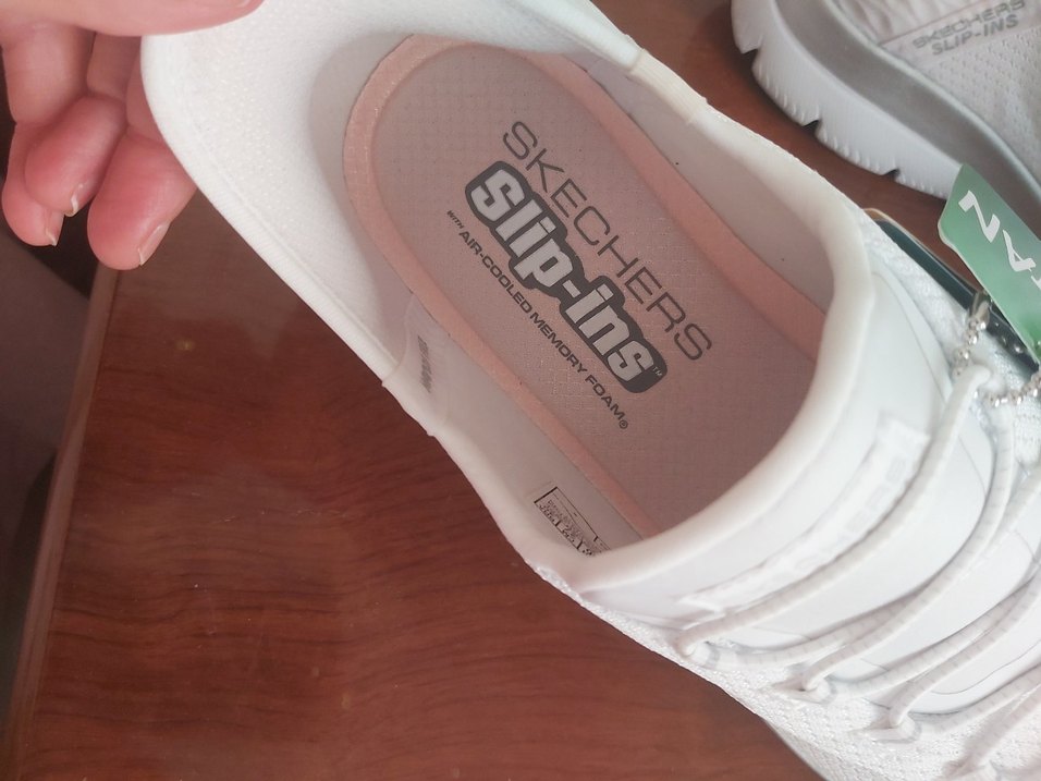 Skechers Beyaz Kadın Spor Ayakkabı Wedge Topuklu - Görsel 5