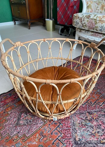 Ikea IKEA SNIDAD rattan sepet