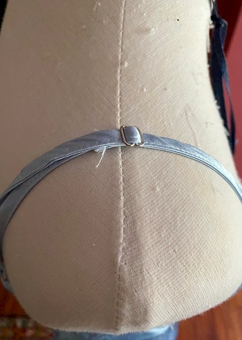 l Beden mavi Renk Sırt dekolte elbise