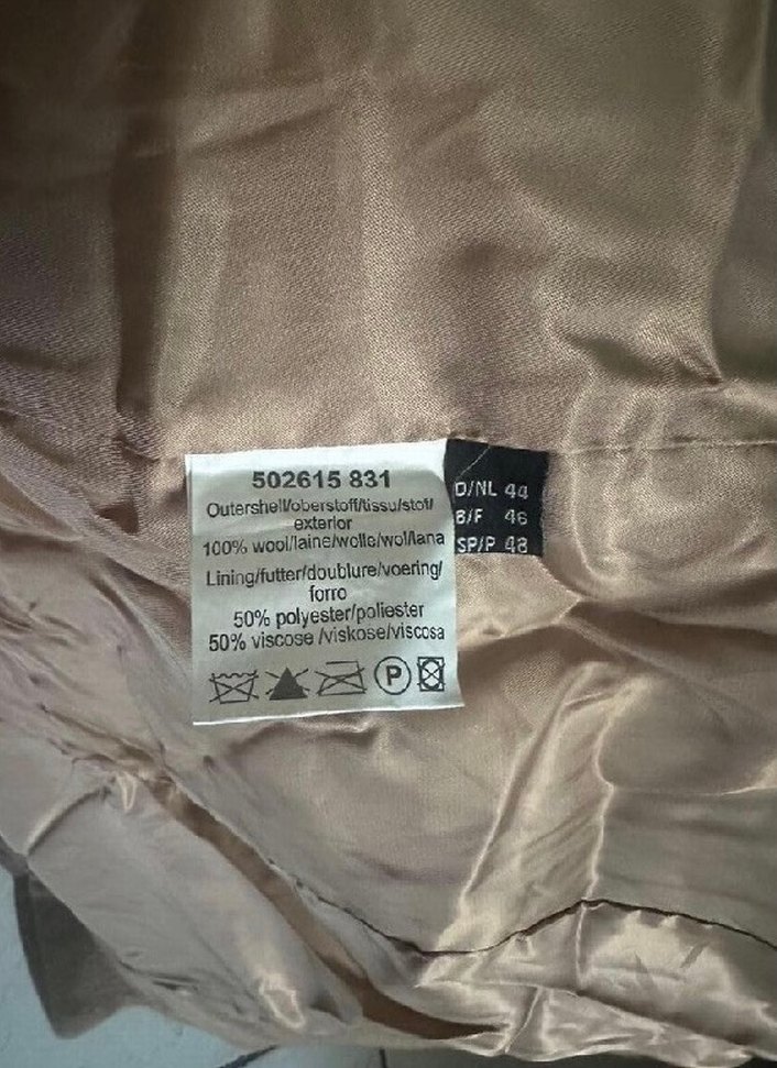 Vintage yün pardesü - Görsel 5