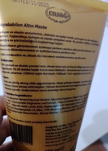 Diğer Altın maske