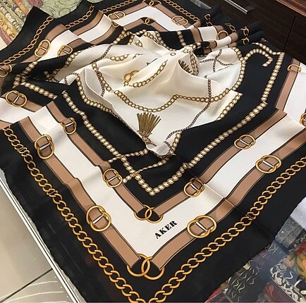 Aker twill eşarp