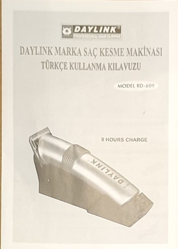 Gri Daylink Profesyonel Saç Kesme Makinesi - Görsel 4