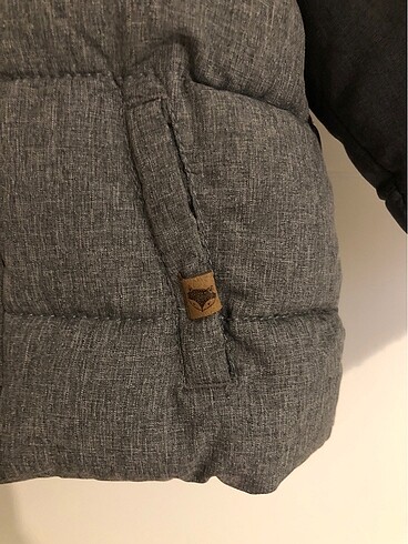 9-12 Ay Beden gri Renk H&M Bebek Mont