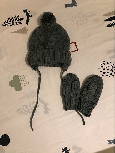 H&M Bebek Bere Eldiven Seti