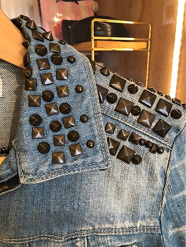 l Beden Mango Jean Ceket