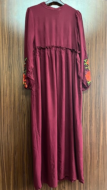Bordo elbise