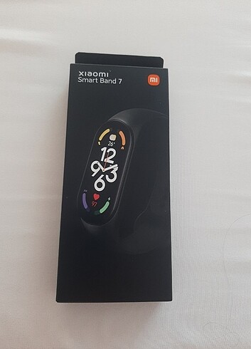 Xıaomı smart band 7 saat kapalı kutu