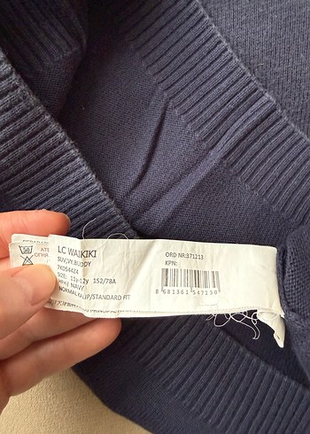 Erkek Çocuk Lacivert Triko Süveter - Görsel 5