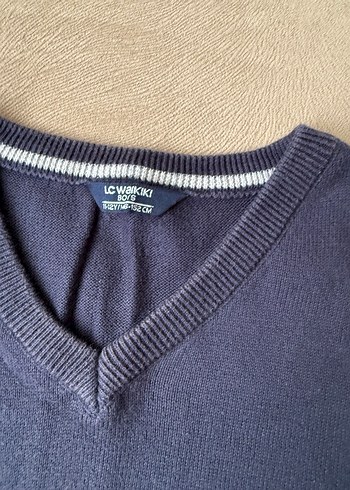 Erkek Çocuk Lacivert Triko Süveter - Görsel 6