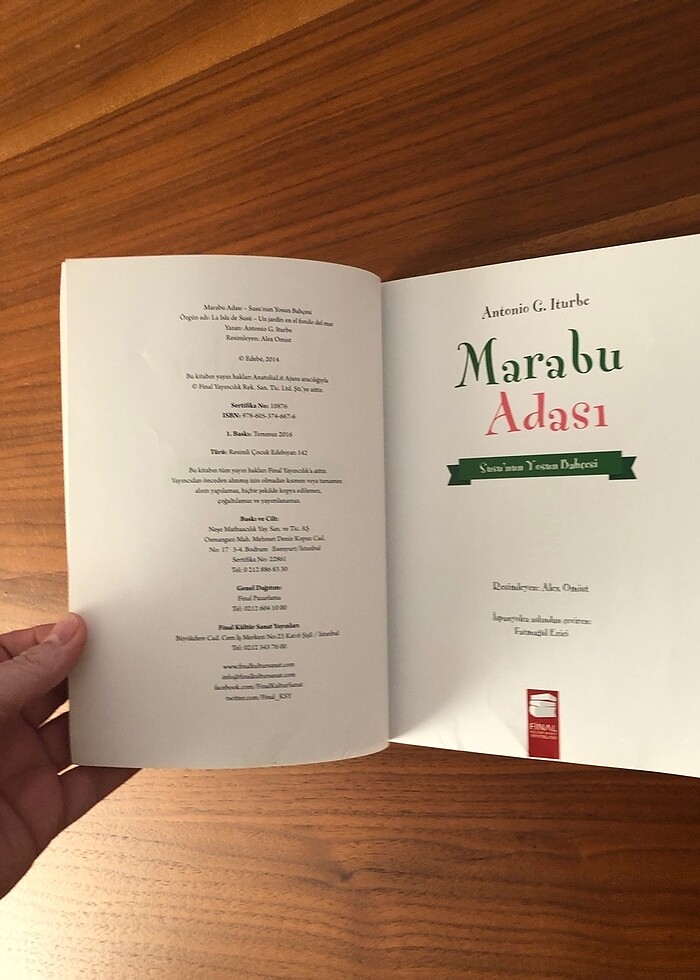 MARABU ADASI HİKAYE KİTABI - Görsel 3