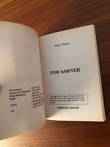 TOM SAWYER?IN MACERALARI - Görsel 3