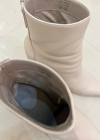 Mango topuklu deri bot - Görsel 5