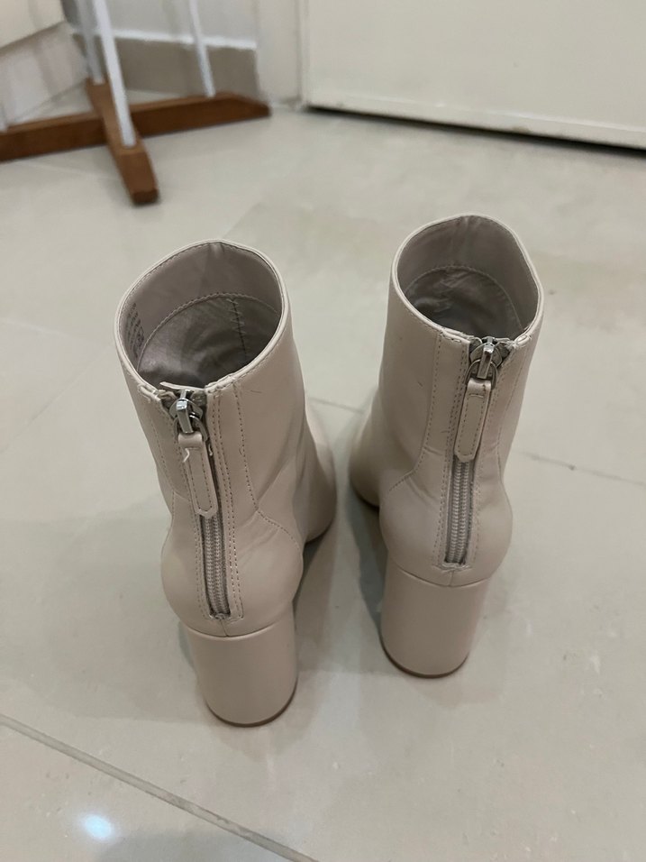 Mango topuklu deri bot - Görsel 3