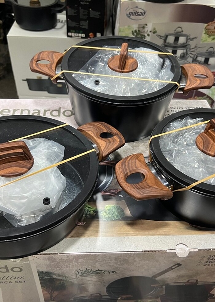 Bernardo 7 Parça Granit Set - Görsel 2