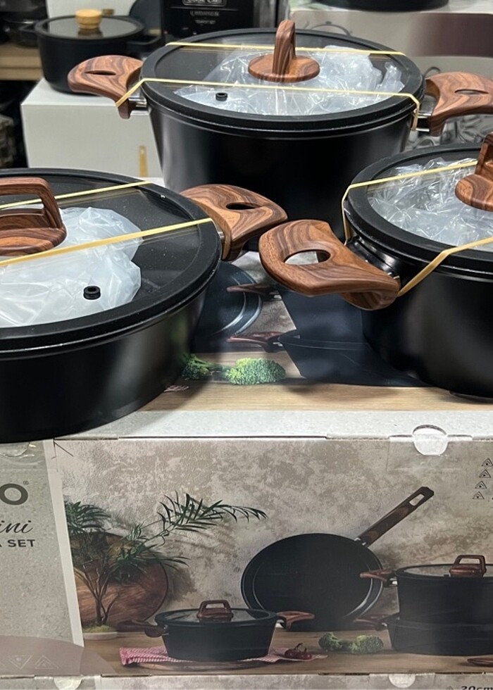 Bernardo 7 Parça Granit Set - Görsel 4