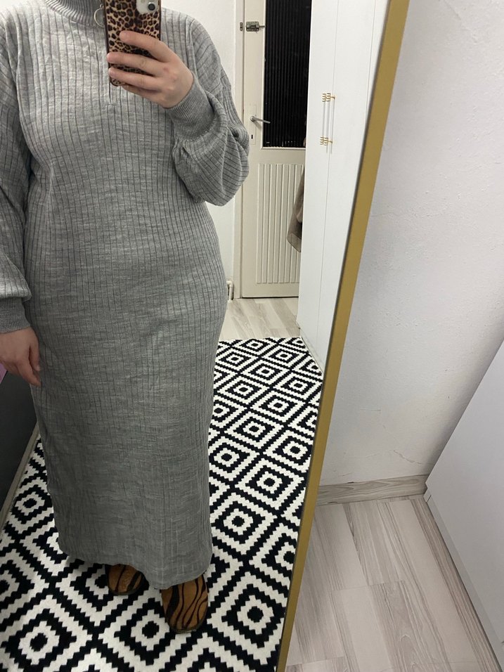 Triko elbise - Görsel 4