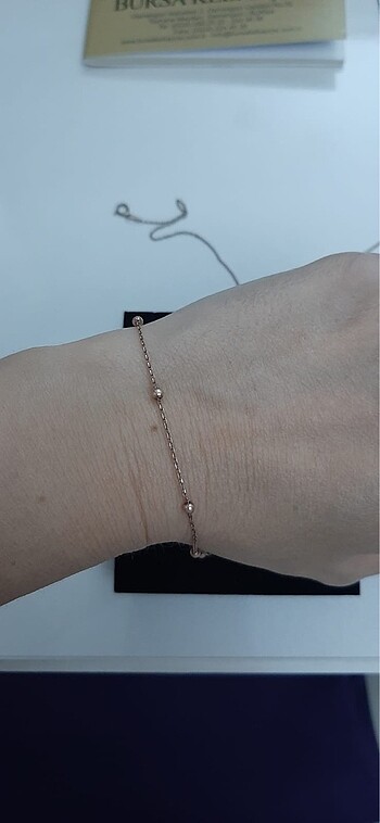 Diğer Rose renk gerçek gümüş ikili set