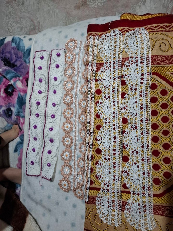 El Yapımı Dantel havlu kenarı toptan fiyat - Görsel 2