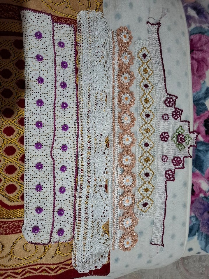 El Yapımı Dantel havlu kenarı toptan fiyat - Görsel 3