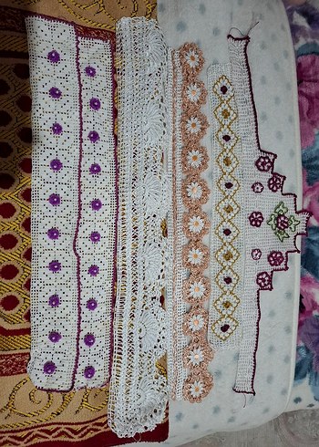 Nakışlı Çok Renkli el yüz  Havlusu - Görsel 6