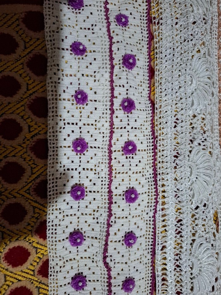 Nakışlı Çok Renkli el yüz  Havlusu - Görsel 2