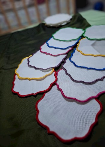 Nakışlı Renkli kahve sunum - Görsel 2