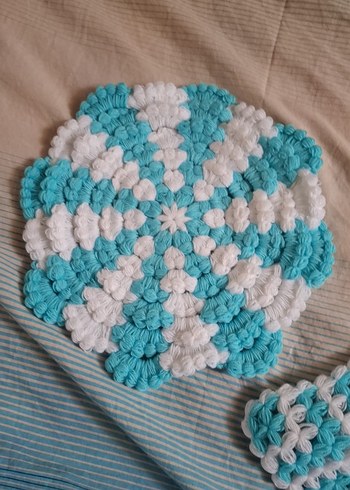 Renkli Örgü Banyo Süngeri - Görsel 2