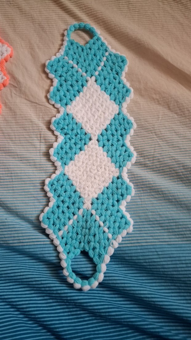 Renkli Örgü Banyo Süngeri - Görsel 5