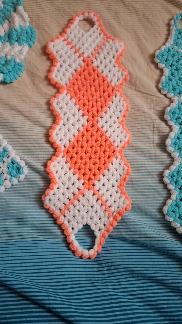 Renkli Örgü Banyo Süngeri - Görsel 3