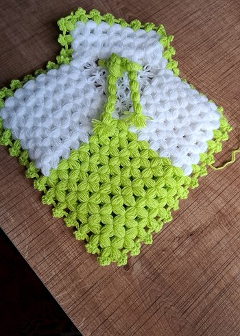 Renkli El Örgüsü Banyo Süngeri - Görsel 2