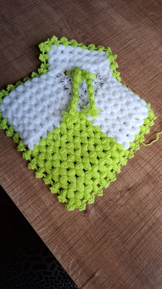 Renkli El Örgüsü Banyo Süngeri - Görsel 2