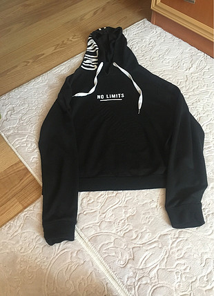 Diğer Siyah kapşonlu sweat