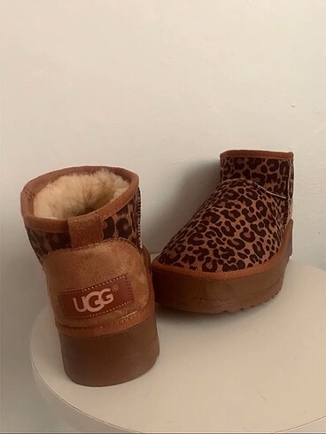 Ugg leopar desenli ugg bot