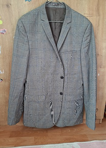 Gri Erkek Takım Elbise Ceket - Görsel 5