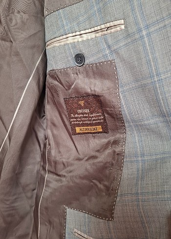 Gri Erkek Takım Elbise Ceket - Görsel 2