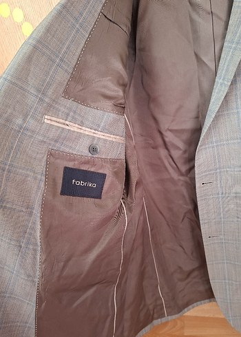 Gri Erkek Takım Elbise Ceket - Görsel 4