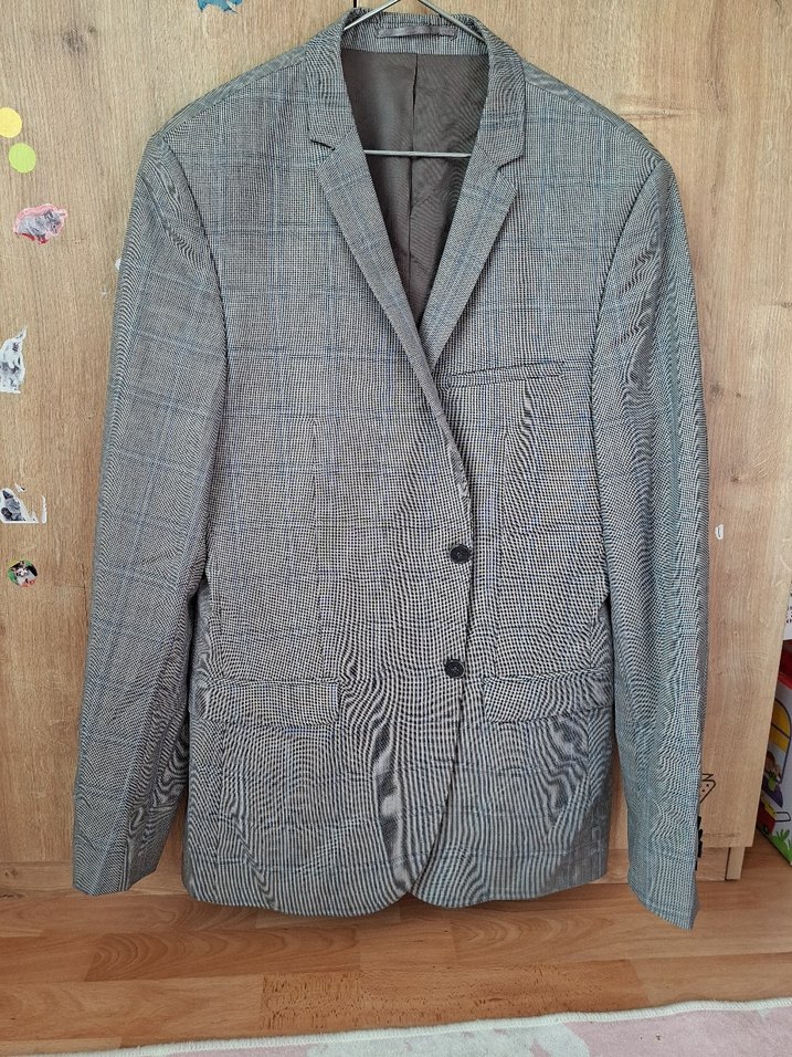 Gri Erkek Takım Elbise Ceket - Görsel 5