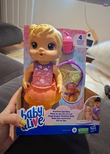 Baby Alive oyuncak bebek - Görsel 4