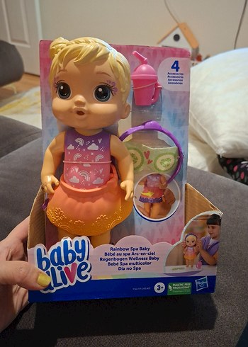 Baby Alive oyuncak bebek - Görsel 5