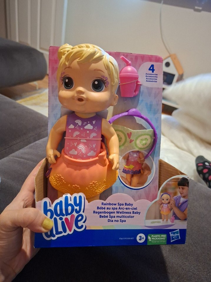 Baby Alive oyuncak bebek - Görsel 4