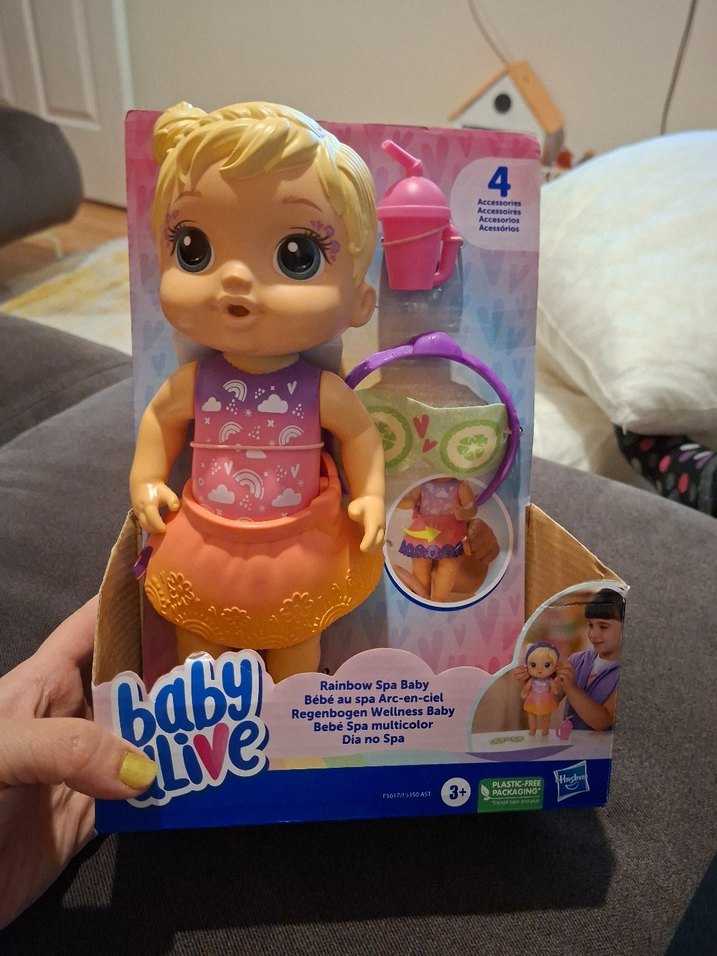 Baby Alive oyuncak bebek - Görsel 5
