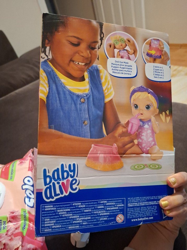 Baby Alive oyuncak bebek - Görsel 3