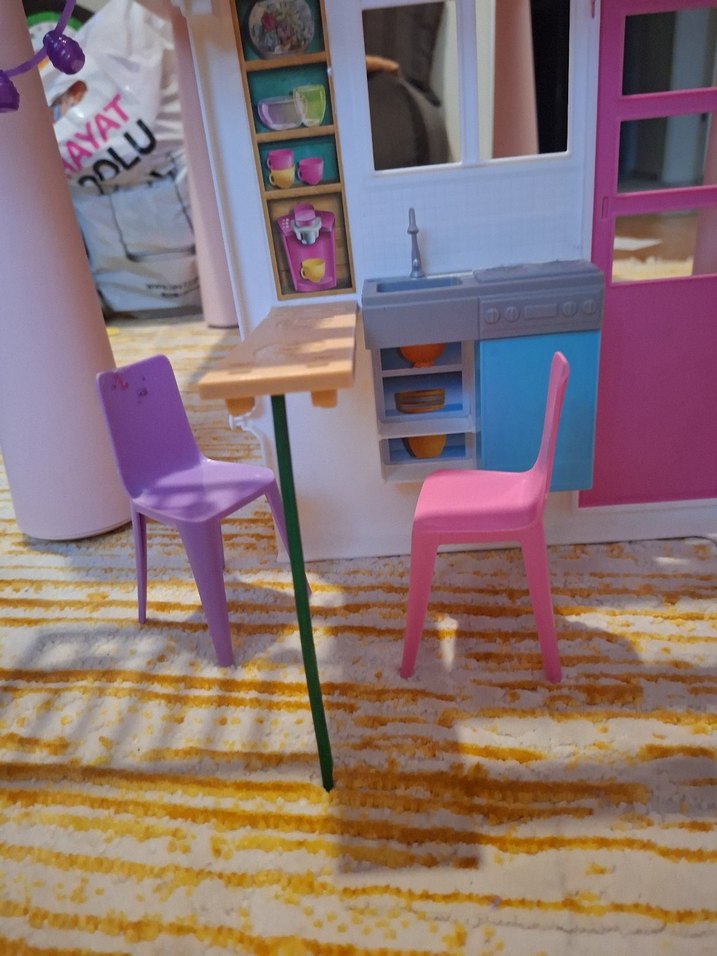 Pembe Oyuncak Mutfak Seti - Görsel 5