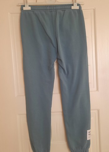 Mavi Rahat Kesim Kadın Eşofman Altı - Görsel 7