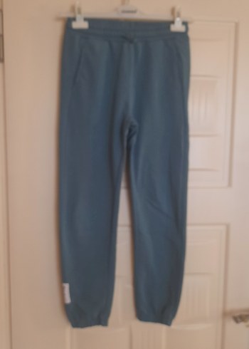 Mavi Rahat Kesim Kadın Eşofman Altı - Görsel 4