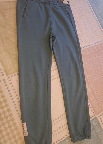 Mavi Rahat Kesim Kadın Eşofman Altı - Görsel 11